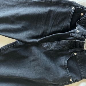 Madewell Straight Leg - black Jeans